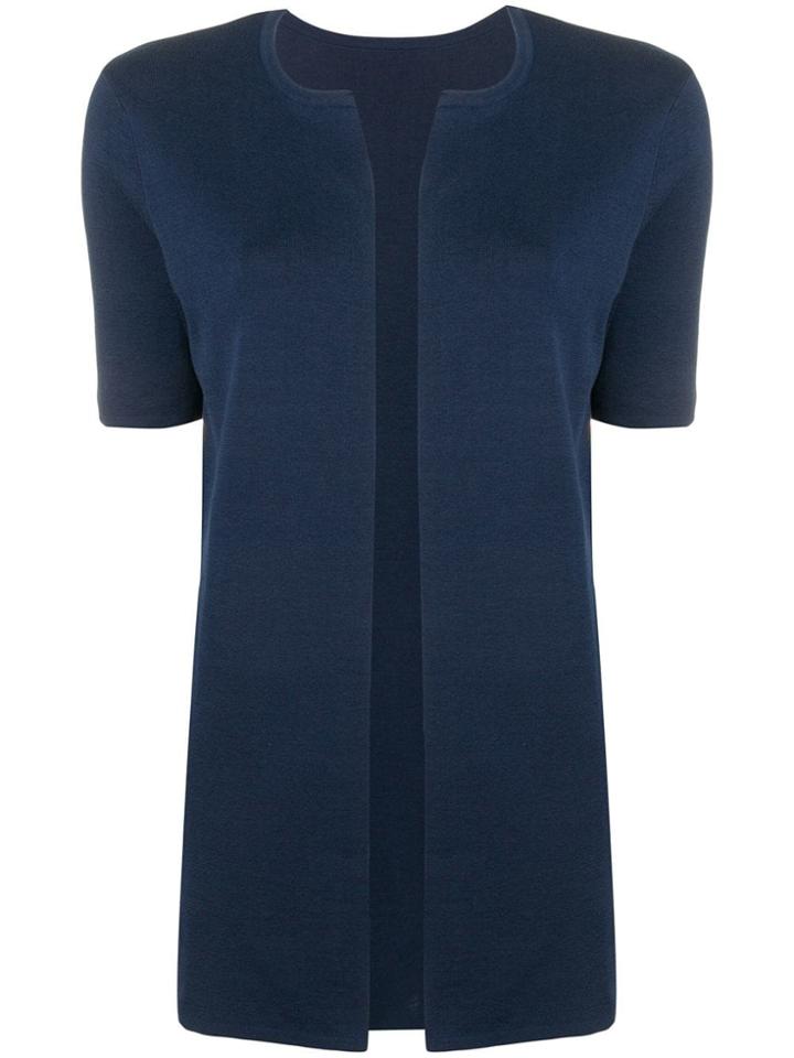 Sottomettimi Short-sleeved Cardigan - Blue