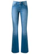 Amapô Flared Jeans, Women's, Size: 38, Blue, Cotton/elastodiene