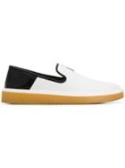 Giuseppe Zanotti Design Frankie Slip-on Sneakers - White