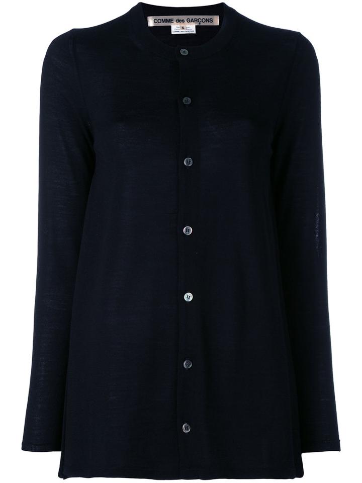 Comme Des Garçons Knitted Cardigan, Women's, Size: Large, Black, Wool