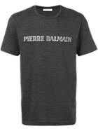 Pierre Balmain Logo Patch T-shirt - Grey