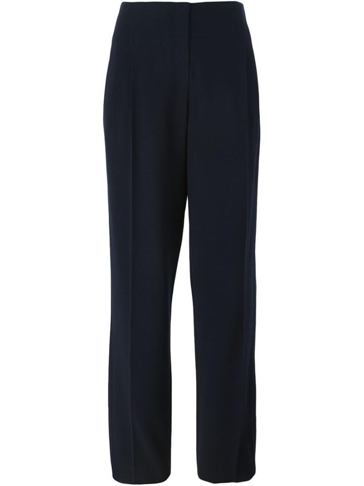 Giorgio Armani High Waist Straight Trousers