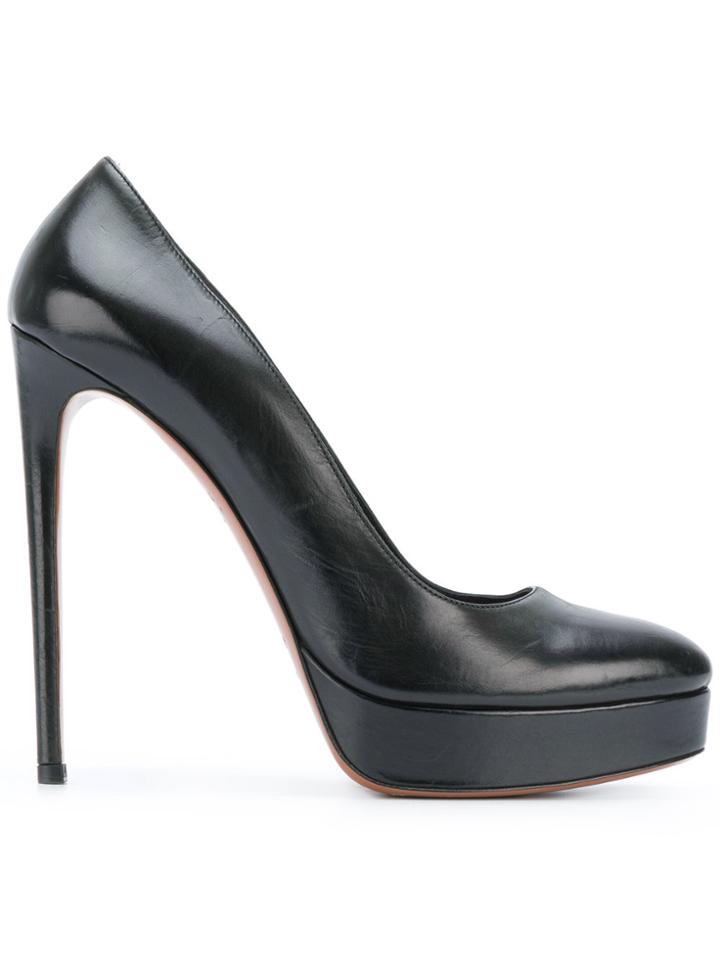 Alaïa Vintage Platform Pumps - Black