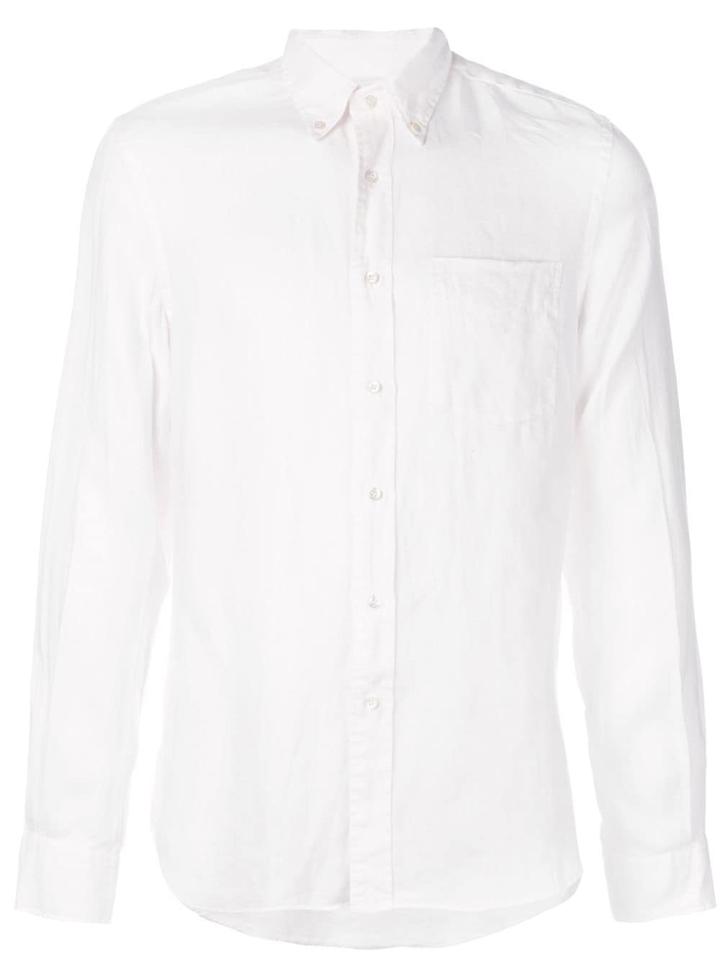 Aspesi Long-sleeve Fitted Shirt - Pink