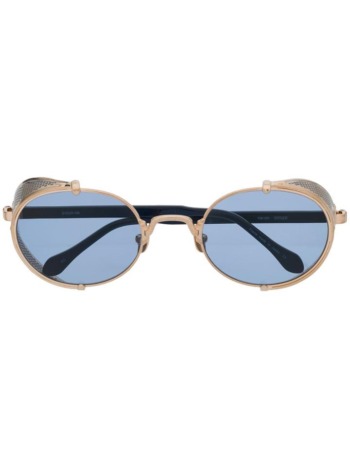 Matsuda Circle Frame Sunglasses - Black