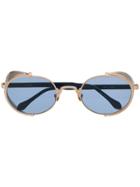 Matsuda Circle Frame Sunglasses - Black