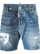 Dsquared2 Denim Shorts, Men's, Size: 46, Blue, Cotton