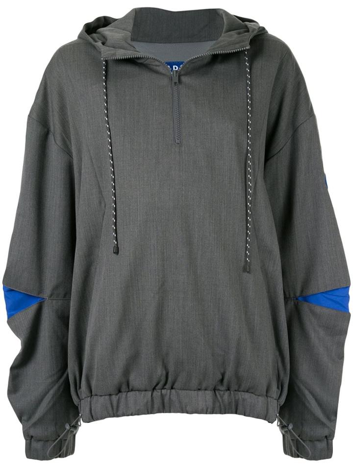 Ader Error Woven Track Hoodie Suit - Grey