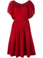 Kenzo Vintage Long Gathered Dress