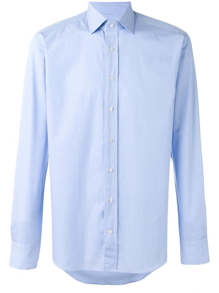 Etro - Classic Shirt - Men - Cotton - 39, Blue, Cotton