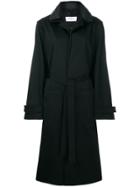 Oamc Belted Coat - Black