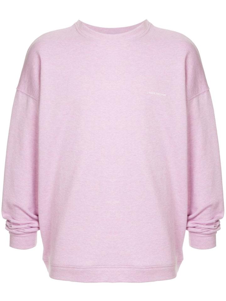 We11done Printed Sweatshirt - Pink