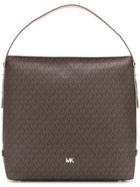 Michael Michael Kors Logo Tote Bag - Brown