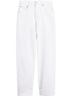 Burberry Straight Fit Power-stretch Denim Jeans - White