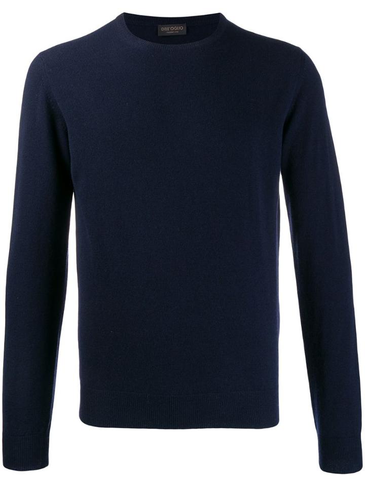 Dell'oglio Slim-fit Knit Sweater - Blue
