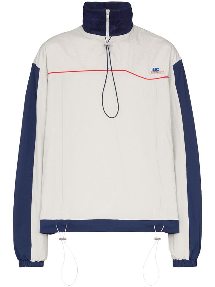 Ader Error Lightweight Drawstring Jacket - Grey