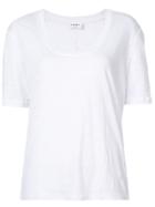 Frame Denim Scoop Neck T-shirt - White