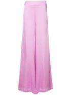 Safiyaa London Wide Leg Trousers - Pink