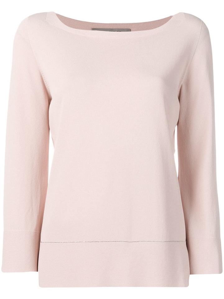 D.exterior Slim-fit Pullover - Pink