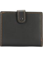 Coach Small Trifold Wallet - Black