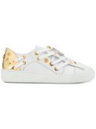 No21 Lace-up Detail Sneakers - White
