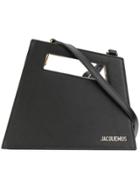 Jacquemus Geometric Tote - Black