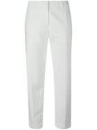 3.1 Phillip Lim Cropped High Waist Trousers - White