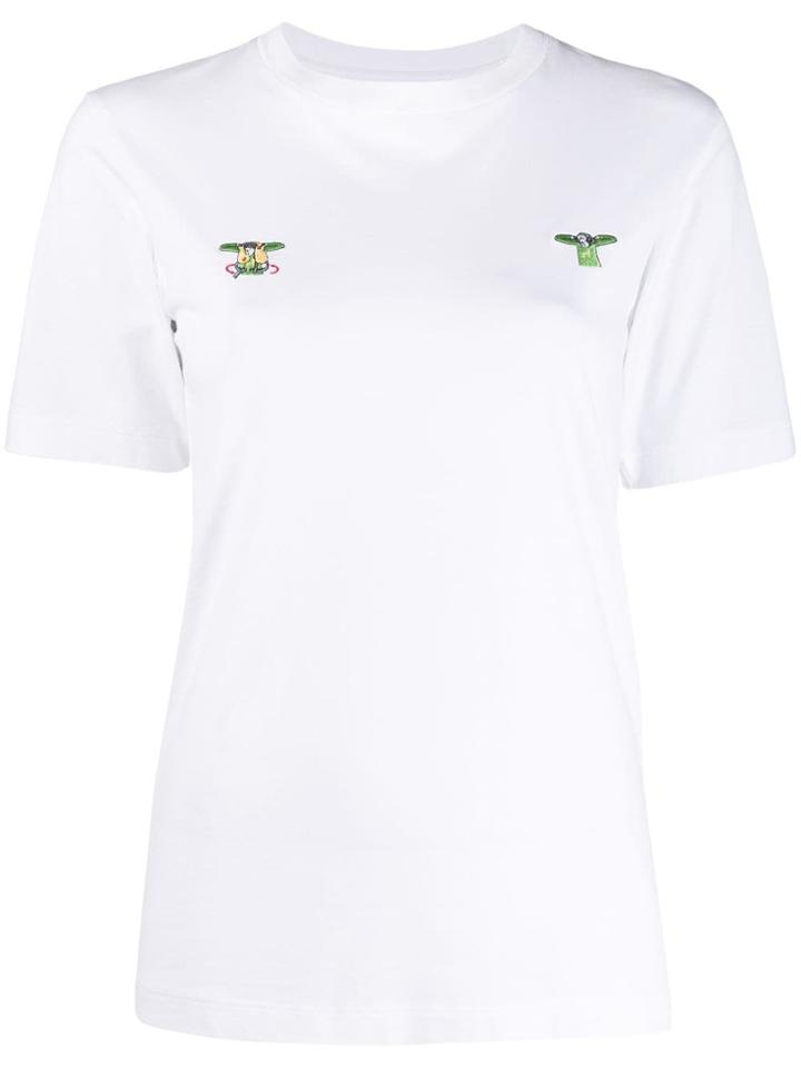 Kirin Embroidered Patch T-shirt - White