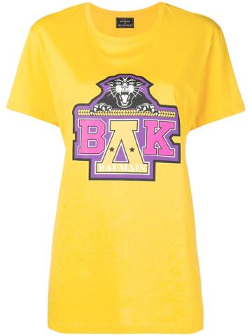 Balmain X Beyonce Printed T-shirt - Yellow & Orange
