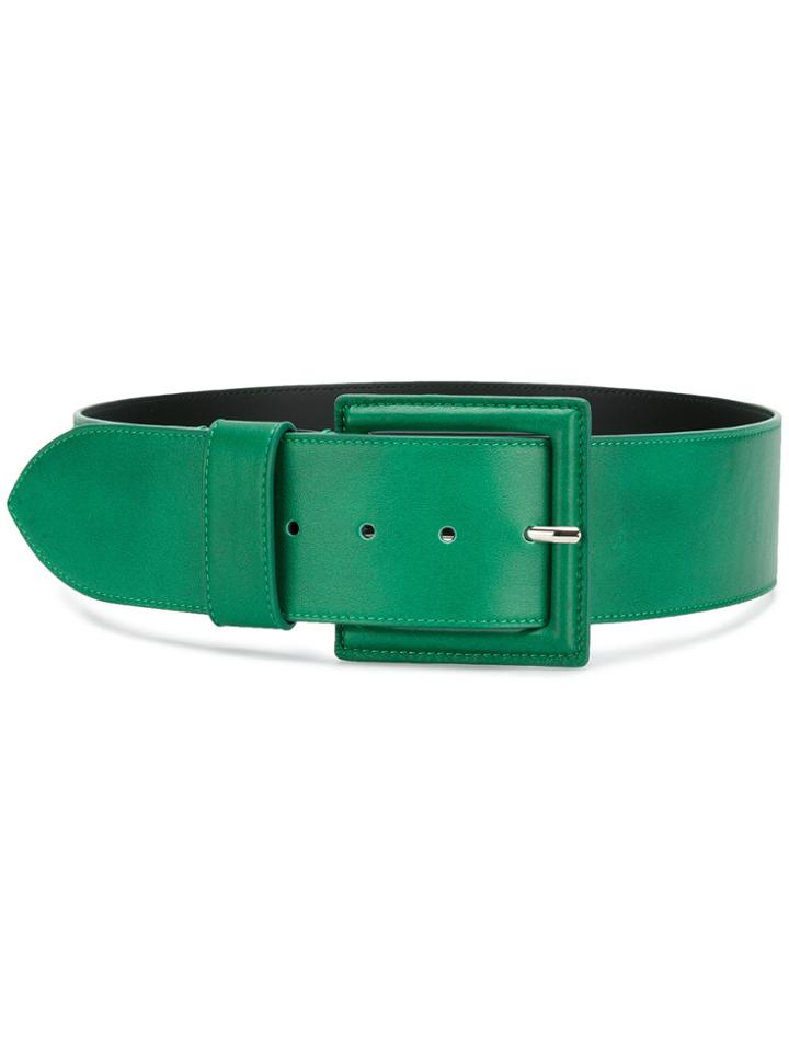 B-low The Belt Square Buckle Belt - Green