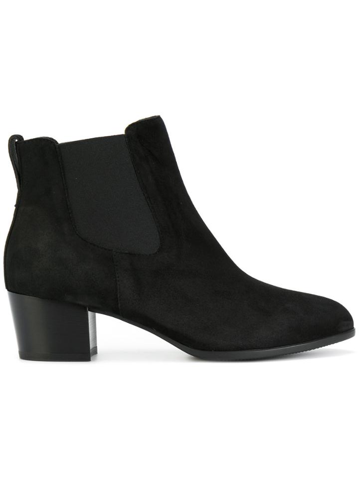 Hogan H314 Ankle Boots - Black