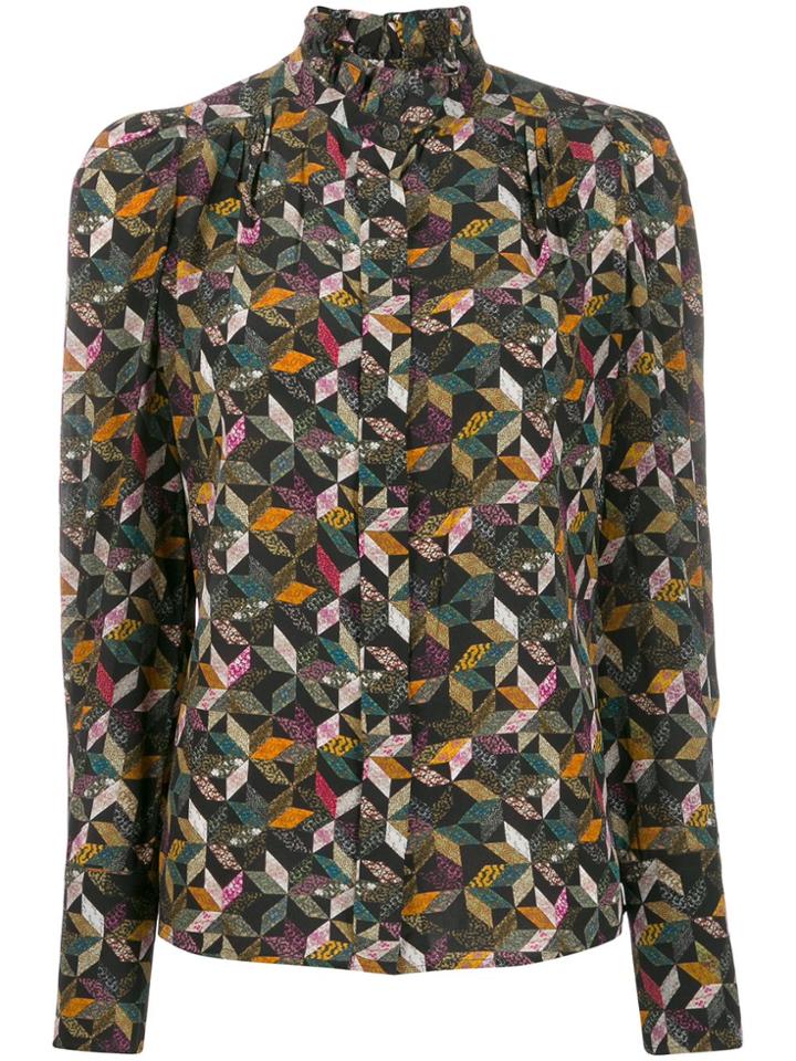 Isabel Marant Graphic Print Shirt - Green