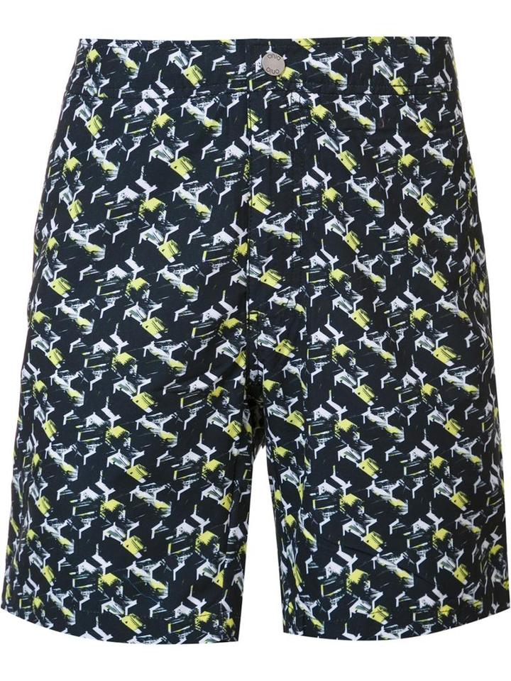 Onia 'calder' Swim Shorts, Men's, Size: 30, Black, Polyester