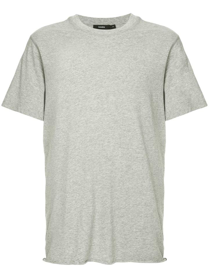 Bassike Crew Neck T-shirt - Grey
