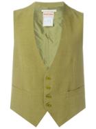 Romeo Gigli Vintage Classic Waistcoat - Green