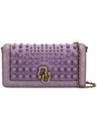Bottega Veneta Sphere Clutch Bag - Pink & Purple