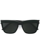 Saint Laurent - 'sl 137 Devon' Sunglasses - Men - Acetate - One Size, Black, Acetate