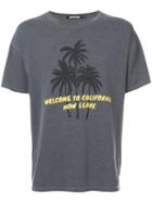 Adaptation - Palm Vintage T-shirt - Unisex - Cotton/polyester - M/l, Grey, Cotton/polyester