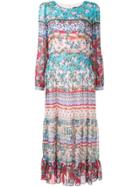 Saloni Isabel Dress - Blue