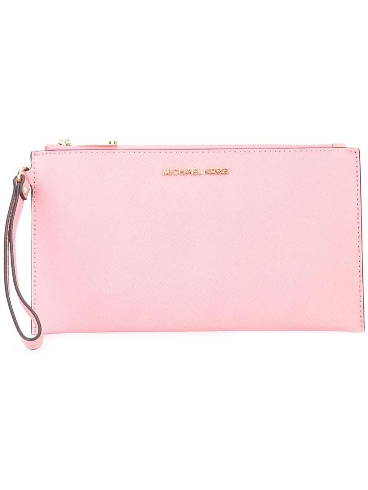 Michael Michael Kors Top Zip Purse, Women's, Pink/purple, Leather
