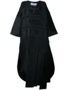 Bintthani - Oversized Coat - Women - Polyester/satin Ribbon - M, Black, Polyester/satin Ribbon