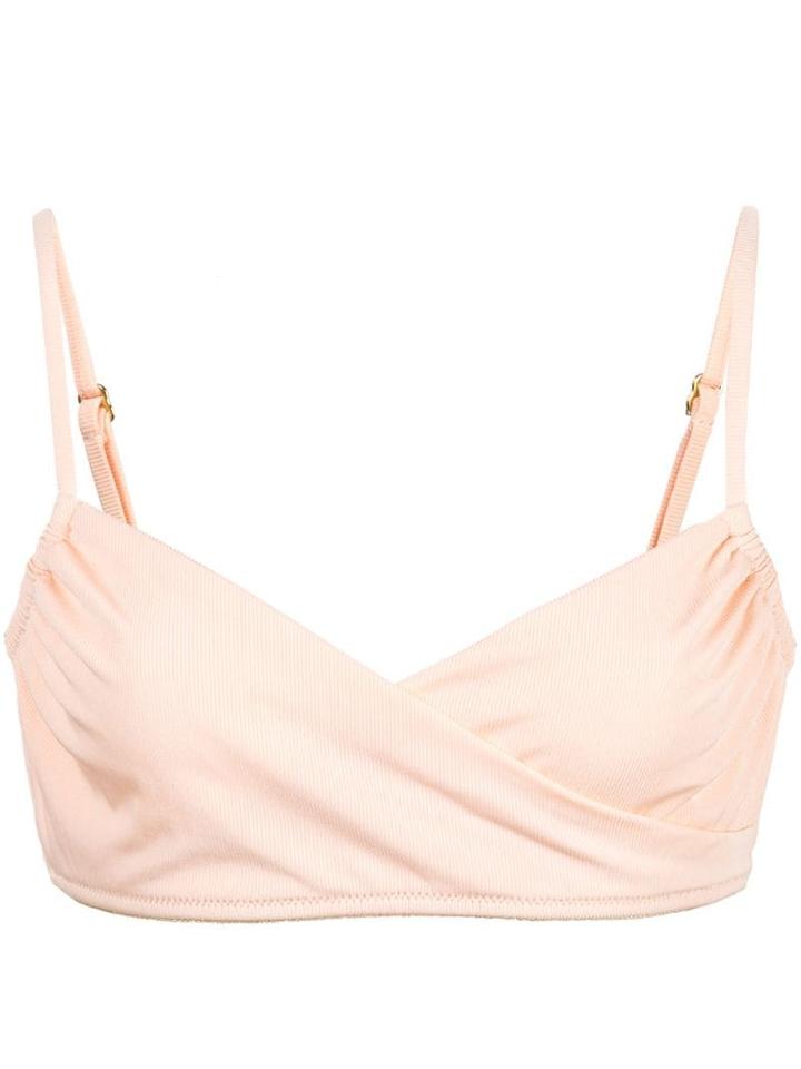Morgan Lane Daisy Bikini Top - Pink