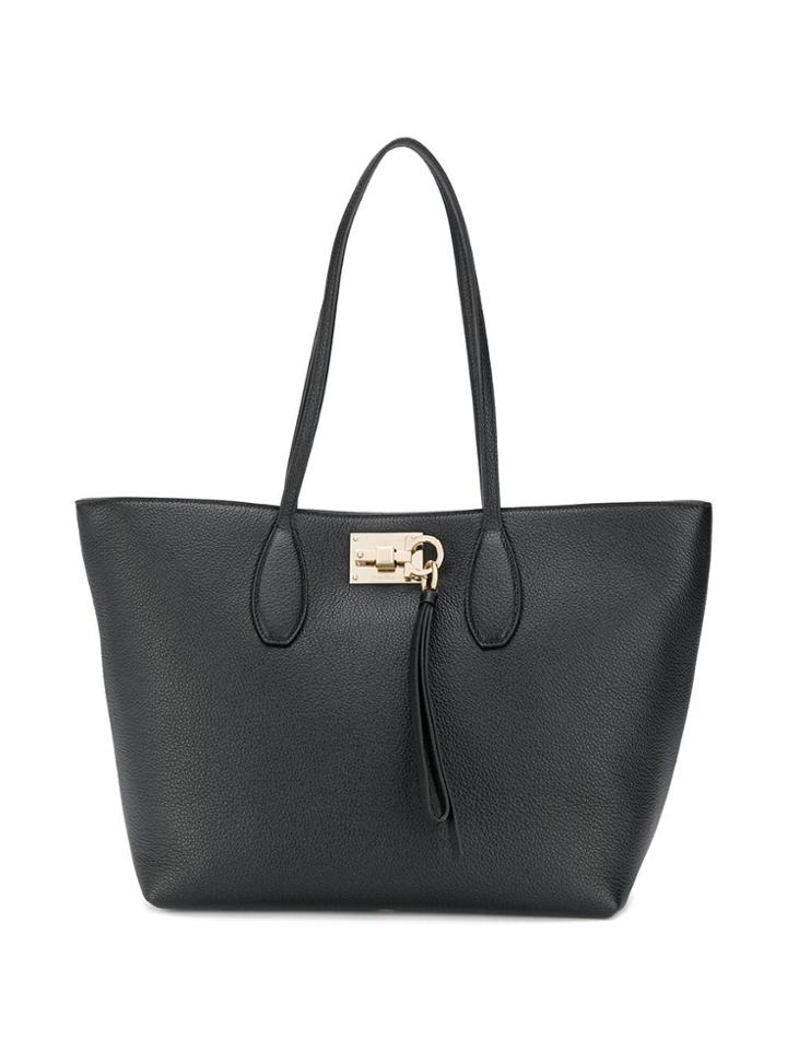 Salvatore Ferragamo Minimal Tote Bag - Black