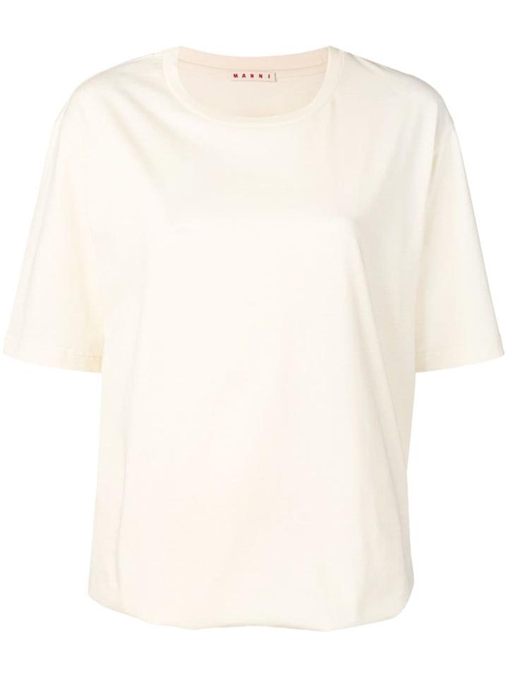 Marni Crew Neck T-shirt - Yellow