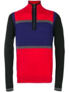 Ps By Paul Smith Long Sleeve Zipped Jumper - Multicolour