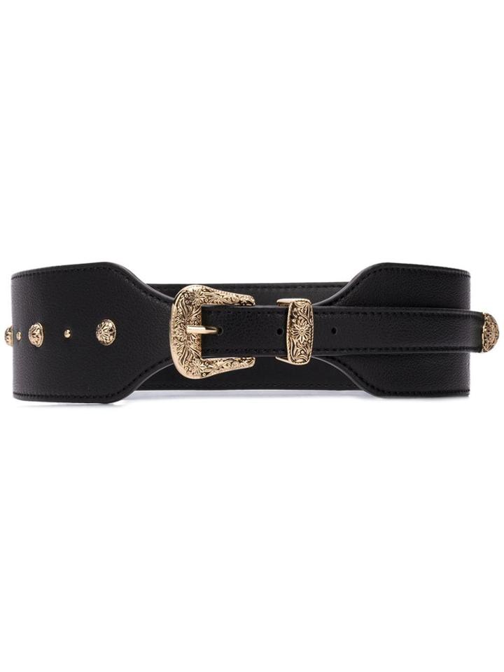 Liu Jo Large Buckle Belt - Black