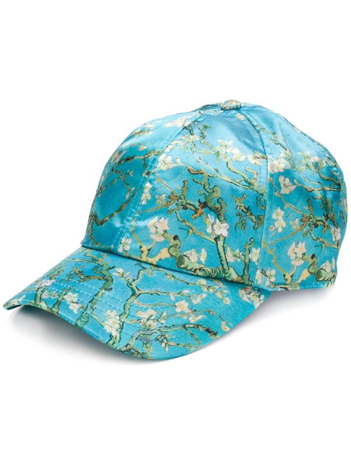 Vans Blossom Print Baseball Cap - Blue
