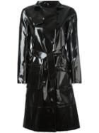 Stutterheim - Lund Coat - Women - Cotton/polyester/pvc - Xxs, Women's, Black, Cotton/polyester/pvc