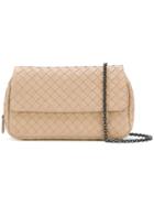 Bottega Veneta Chain Strap Crossbody Bag - Nude & Neutrals