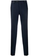 Pt01 Plain Tailored Trousers - Blue
